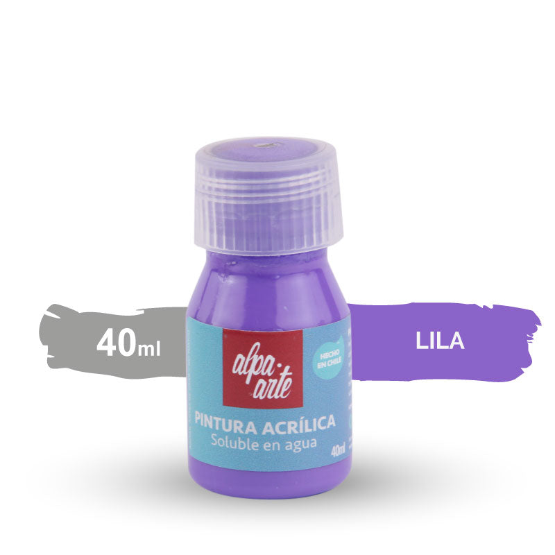 Pintura Acrílica 40 ml - (variedad de colores)