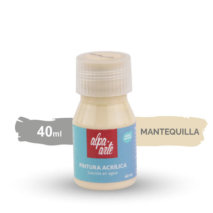 Pintura Acrílica 40 ml - (variedad de colores)