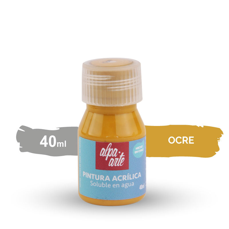 Pintura Acrílica 40 ml - (variedad de colores)