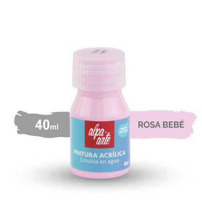 Pintura Acrílica 40 ml - (variedad de colores)