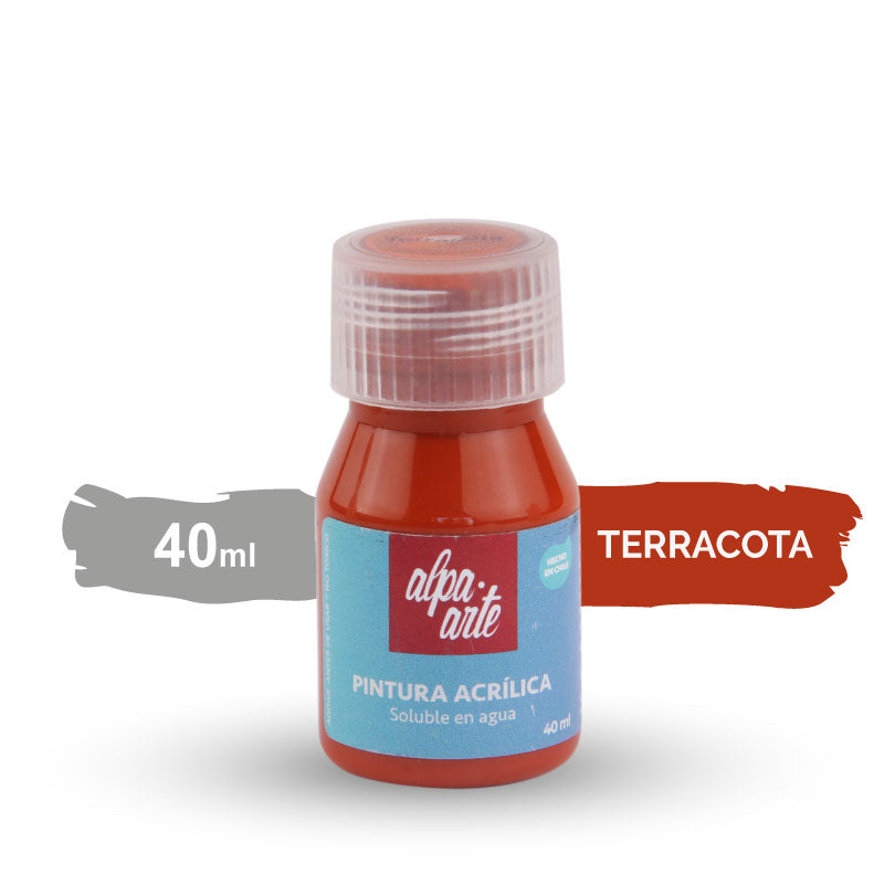 Pintura Acrílica 40 ml - TERRACOTA