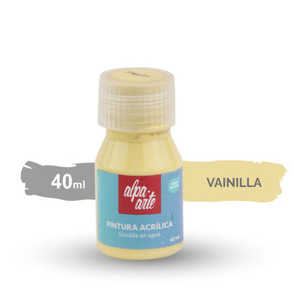 Pintura Acrílica 40 ml - (variedad de colores)