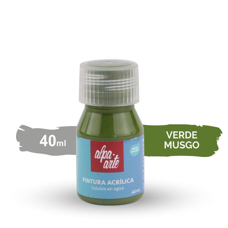 Pintura Acrílica 40 ml - (variedad de colores)