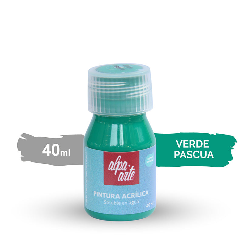 Pintura Acrílica 40 ml - VERDE PASCUA