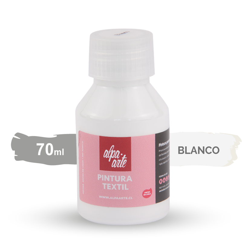Pintura Textil 70 ml - BLANCO