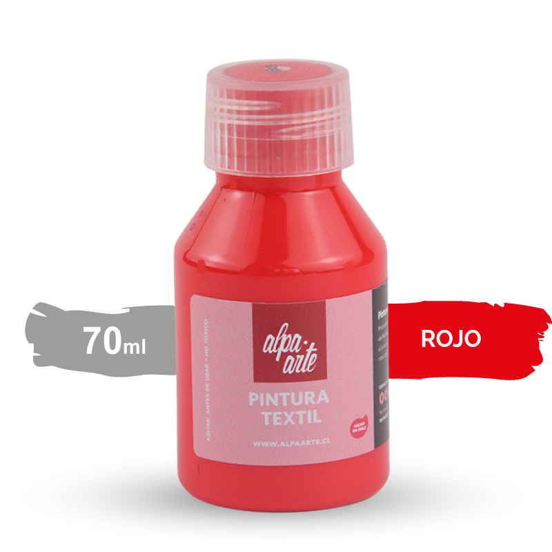 Pintura Textil 70 ml - (variedad de colores)